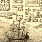 Cartografía: Mapa antiguo de Santo Domingo